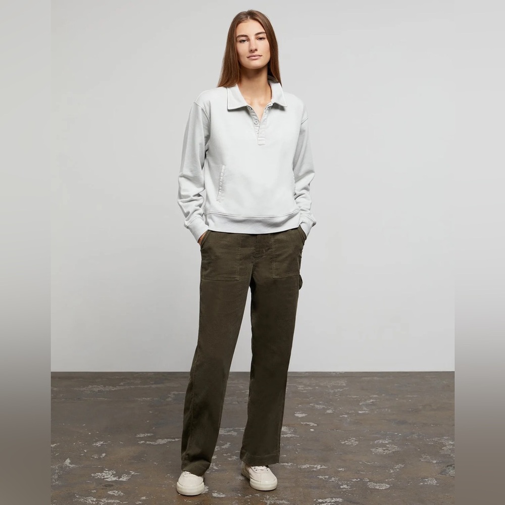 Onia Wide Leg Corduroy Carpenter Pant